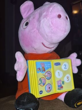 VTech - Peppa's Little Stories, Interactive Plush Toy
